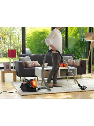 Rowenta RQ3723 Compact Power Cyclonic 750 Watt Toz Torbasız Elekrikli Süpürge Turuncu