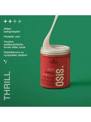 Thrill Texture Strong Control Fibre Gum Lifli Doku Veren Saç Şekillendirici
Kremi 100 Ml